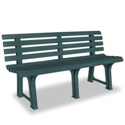 Garden Bench Outdoor Bench Seat Patio Park Balcony Bench Chair Plastic