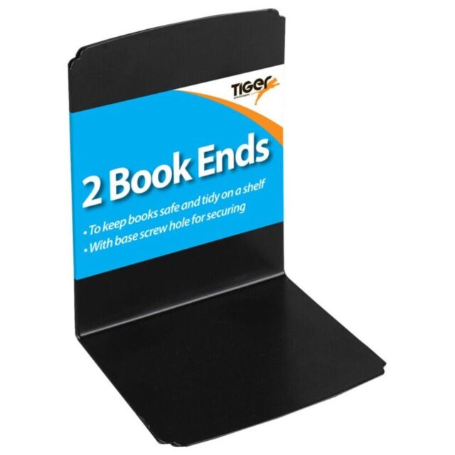 Set Of 2 Book Ends - Book Shelf L Book Holder