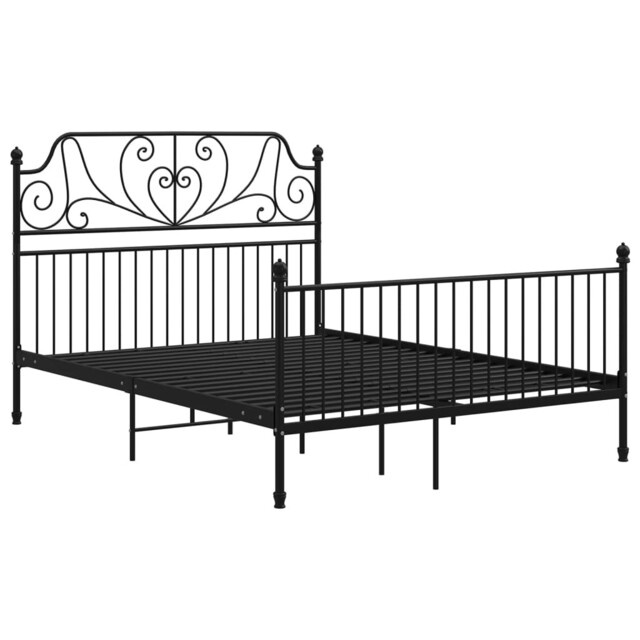 Bed Frame Metal Home Bedroom Bed Base Bedstead Mattress Foundation