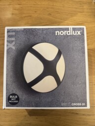 Nordlux Cross 20 Outdoor Wall Light E14 Max 15w Ip44