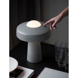 Nordlux Table Lamp Time Mushroom Modern Gray Max. 40w E27 With Touch