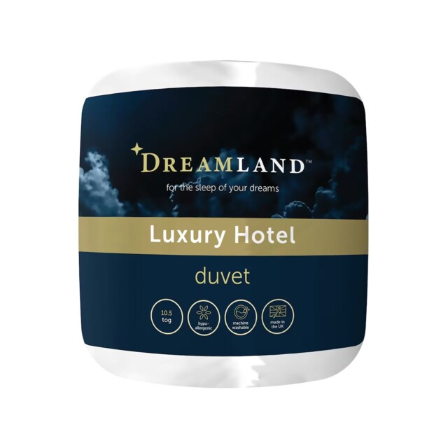 Dreamland Luxury Hotel Double Duvet Hypoallergenic 10.5 Tog