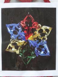 Christmas Foil Decoration Bell, Tree, Star Or Garland (choice Of 4)
