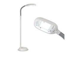 Grey Floor Lamp Light High Vision Reading Light Natural Daylight