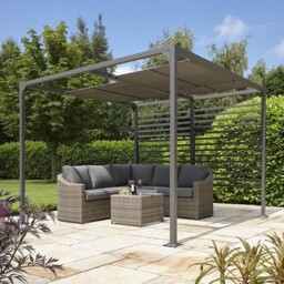 Rowlinson Florence Metal Canopy 3x3m