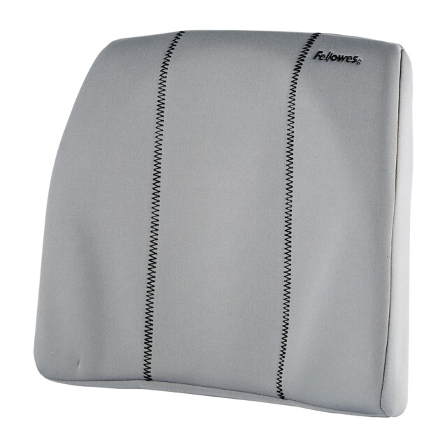 Fellowes Slimline Back Support For Office Chair Standard, Grey