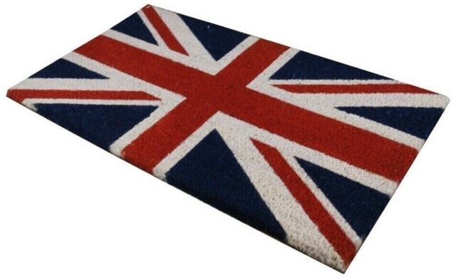 Jvl Coir Non-slip Pvc Backed Entrance Door Floor Mat - 40cm X 70cm -