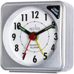 Acctim Tiny Ingot Travel Alarm Clock Crescendo Luminous Hands Light