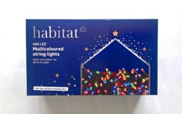 Habitat Multi-effect 480 Led String Light Set (multi-coloured) - &