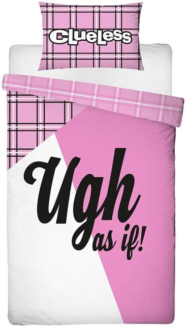 Clueless Icon Single Duvet Cover And Pillowcase Set