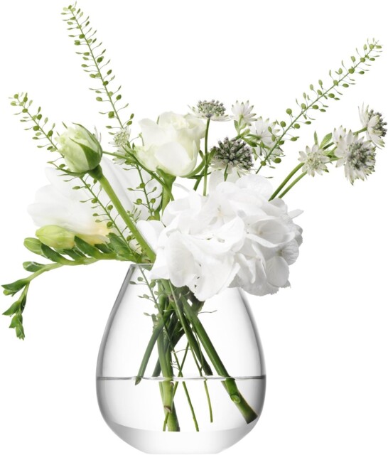 Lsa International Flower Mini Table Vase H 9.5 Cm Clear- 1 Unit -
