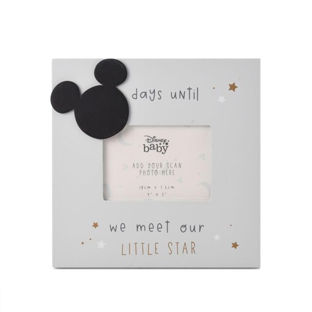 Disney Baby Scan Countdown Photo Frame - Little Star - Choose Design