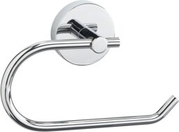 Croydex Flexi-fix Chrome Toilet Roll Holder/towel Ring Accessories -