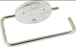 Chrome Wall Mounted Toilet Roll Holder Tissue Paper Roll Dispenser