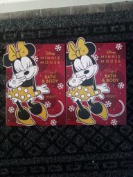2x Disney Minnie Mouse 12 Days Of Bath & Body Christmas Advent