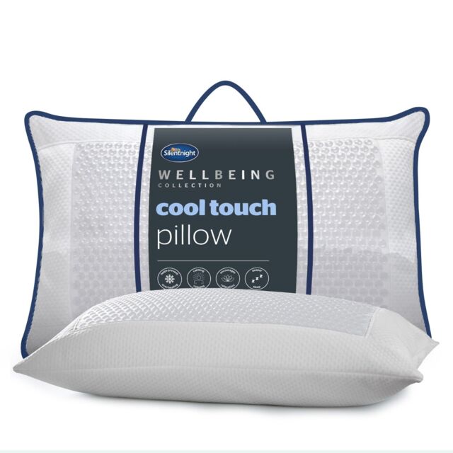 Silentnight Cooling Pillow Cool Touch Gel Pad Bed Neck Cold Support