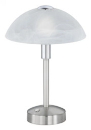 Table Light Silver Donna Led Matt Nickel Trio 525790107
