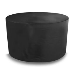 Ultimate Quality Black Circular Table Cover D128cm X H71cm