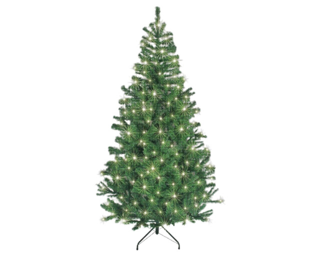 Christmas Tree Shatchi Alaskan Pine Prelit, Warm White Leds, Green-
