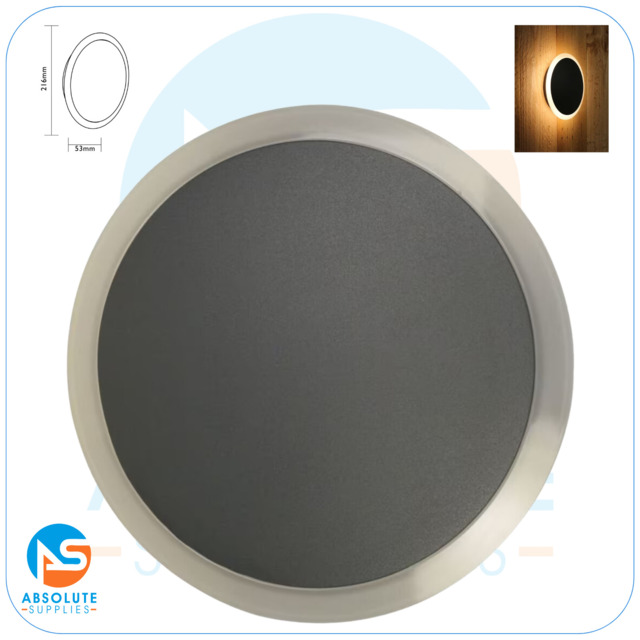 Luxform Lighting 230v Barcelona Garden Wall Light In White And Black