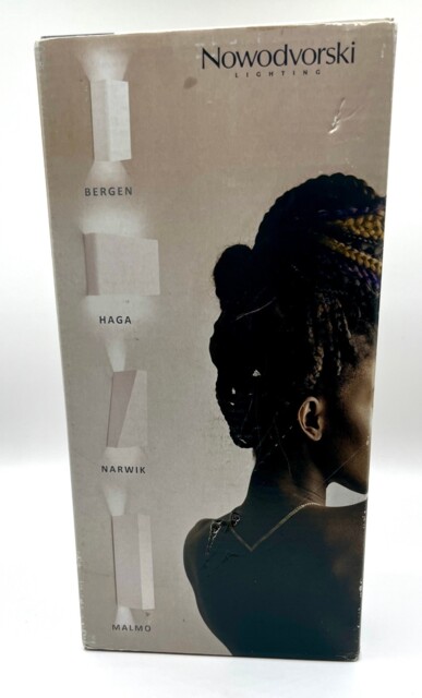 Nowodvorski Bergen Wall Light In Graphite, In Box, 4 Available