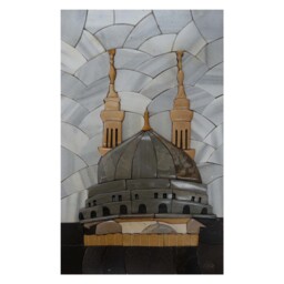 Islamic Mosque Handmade Stone Picture Innocent Wall Decor