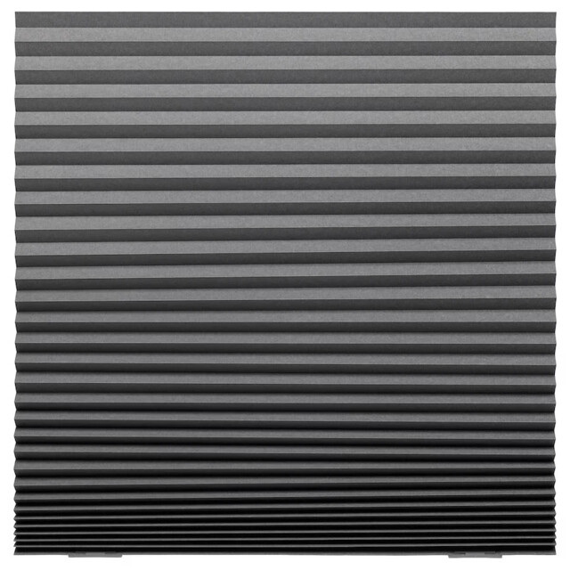 Ikea Schottis Block Out Pleated Blind Dark Grey 100x190cm Easy Fit