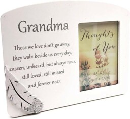 Thoughts Of You Memorial Photo Frame Collection - 2.5x3 Inch Photo -