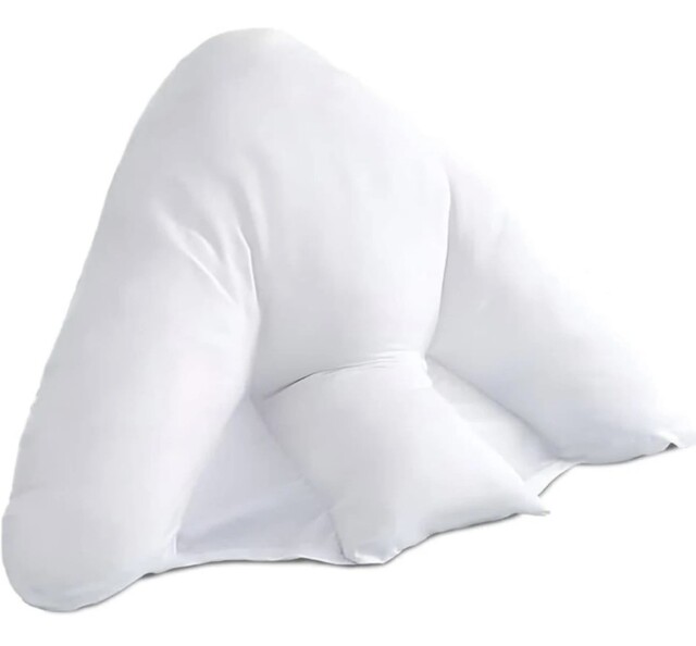 Batwing Pillow Support For Neck&back Pain, Hollowfibre Filled