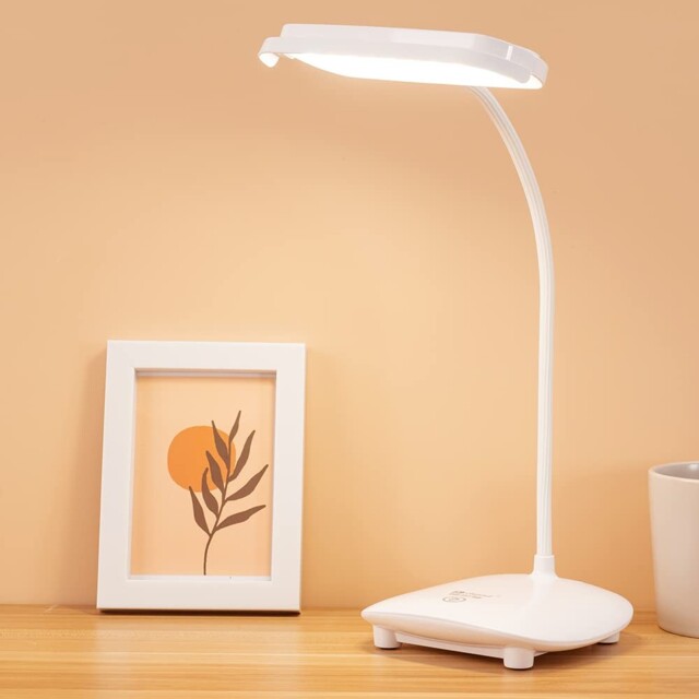 Maythank Cordless Gooseneck Desk Lamp Reading Light 40 Led,