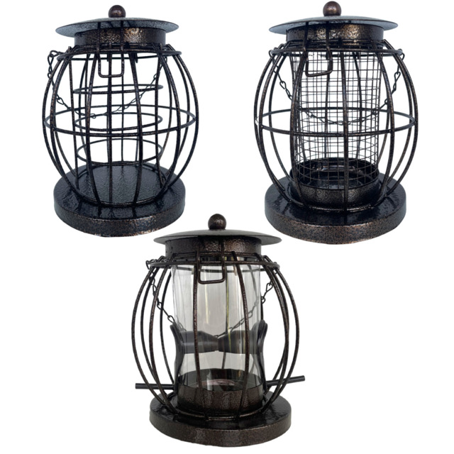 Hanging Wild Bird Feeder Seed Nut Fatball For Garden Food Station Gift
