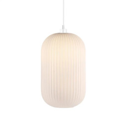 Ceiling Light White Milford 20 Pendant Opal Glass Nordlux 46573001