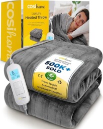Cosi Home® Luxury Heated Throw - Electric Blanket - Extra Large Heated