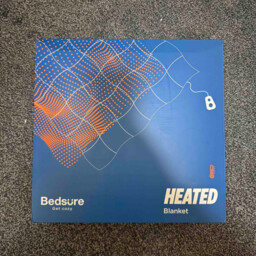 Bedsure Get Cosy Heated Throw Electric Fleece Over Blanket