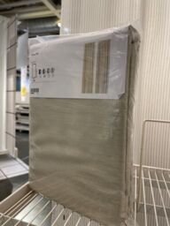 Ikea Vilborg Room Darkening Curtains, 1 Pair, Beige, 145x250 Cm,