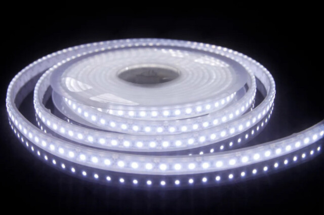 Led Tape 3528 Smd 12v 10mm 5m Reel 6500k Ip67 8w/m 620lm/m Max