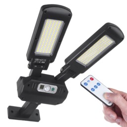 Solar Led Street Light Motion Sensor Remote Maclean Mce447