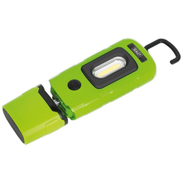 Sealey Rechargeable 360° Inspection Light 3w Cob & 1w Smd Led Grn Lipo