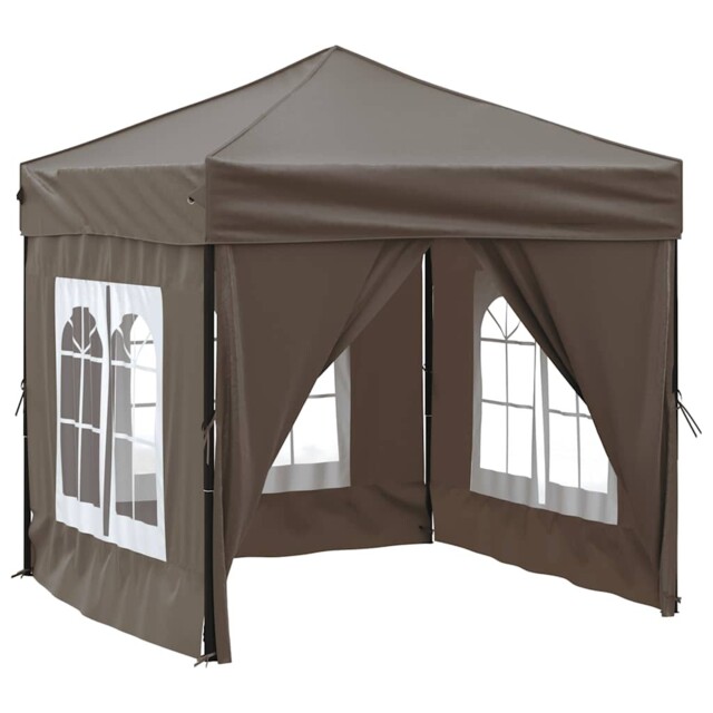 Folding Party Tent With Sidewall Patio Camping Gazebo Pavilion Marquee