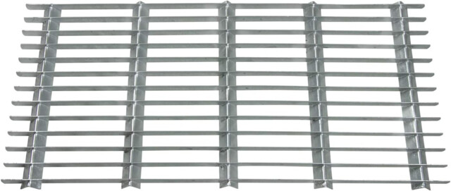 Woodside Large Rectangle Heavy Duty Galvanised Steel Garden Door Mat