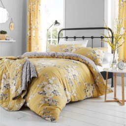 Catherine Lansfield Canterbury Reversible Floral Bedspread Cover