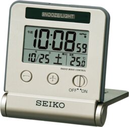 Seiko Sq772g Clock Alarm Traveler Digital Calendar From Japan