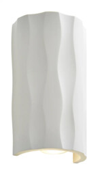 Wall Light White Toledo Plaster 2 X 7w Max Inlight Inl-38612