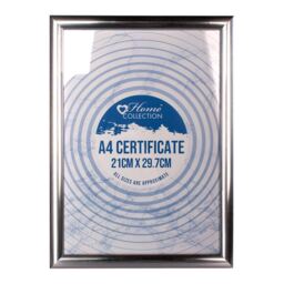 Home Collection Silver Surround A4 Frame