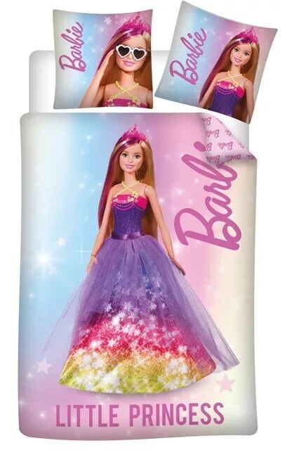 Barbie Reversible Duvet Cover Set 100% Cotton Junior Toddler Bed 100 X by  eBay | uFurnish.com