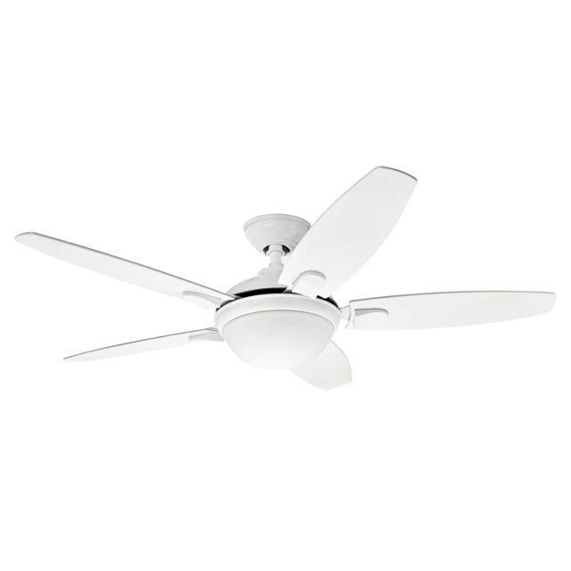 "132 Cm 52"" Indoor Ceiling Fan With Light And Remote Hunter Contempo"