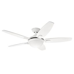 "132 Cm 52"" Indoor Ceiling Fan With Light And Remote Hunter Contempo"