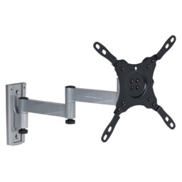 Properav Swing Arm Tv Bracket With Lockable Position 13''-43'', Silver