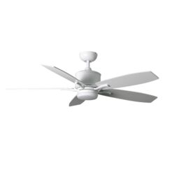 "132cm 52"" Indoor Led Ceiling Fan Light With Remote Control Fantasia"
