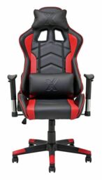 X-rocker Ergonomic Office Gaming Chair - Black-red